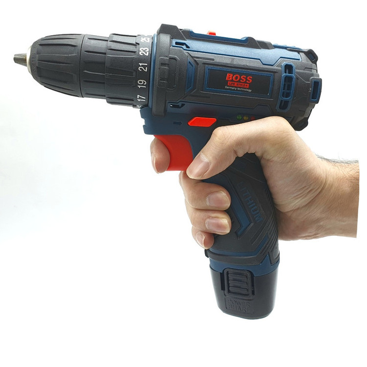 پیچ گوشتی شارژی باس مدل LI-ION-18V مجموعه 28 عددی