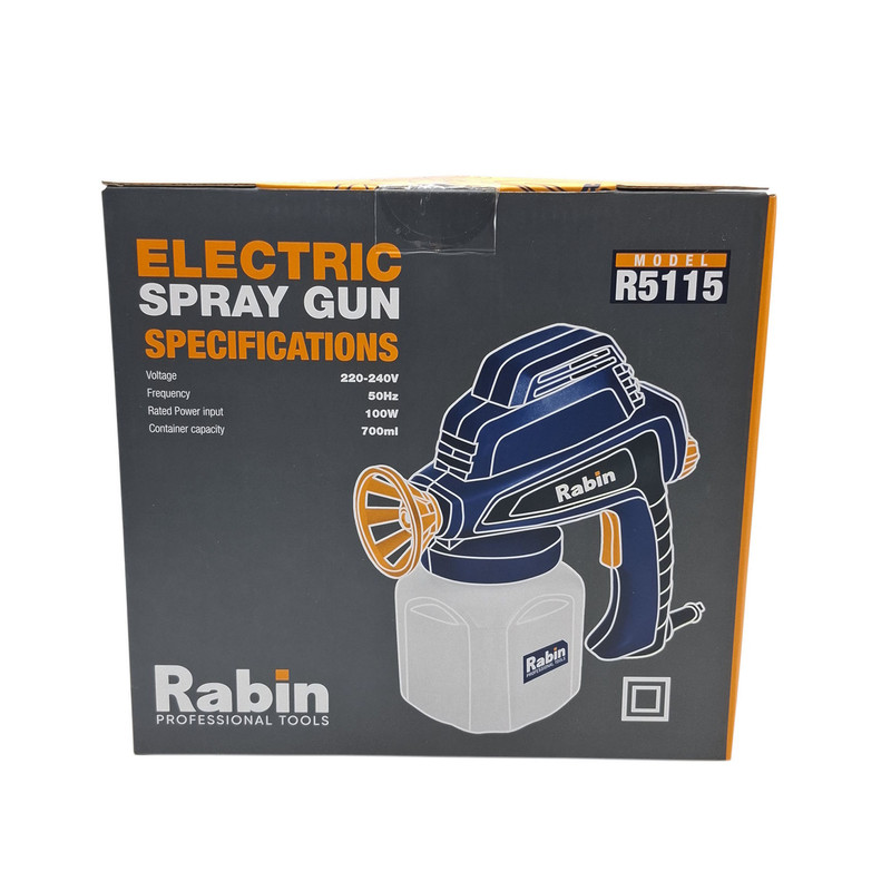 پیستوله رنگ پاش برقی صنعتی رابین مدل R5115