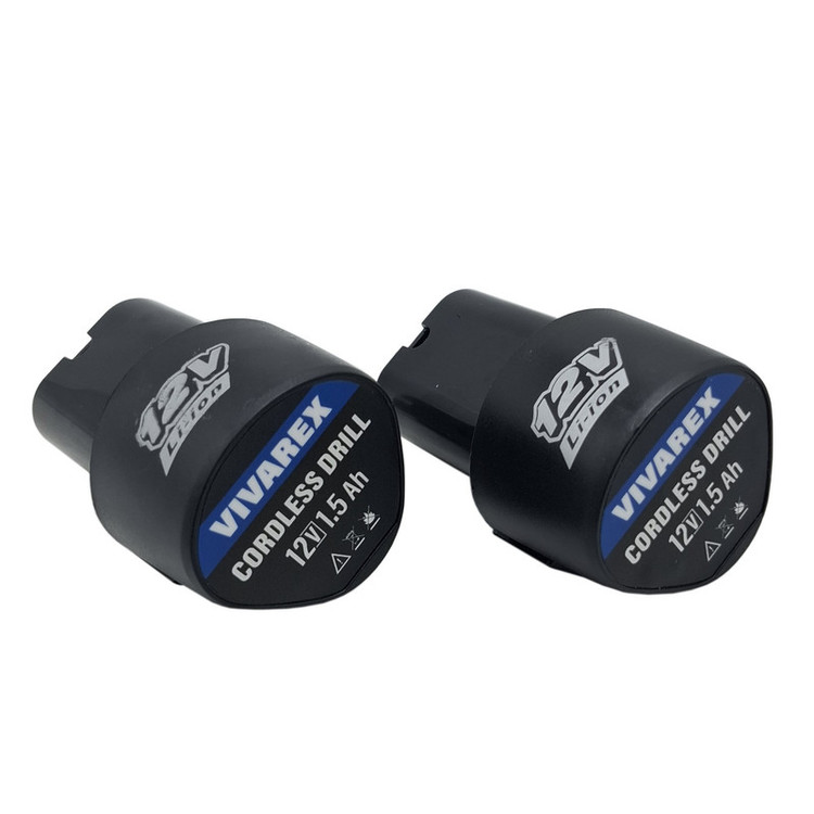 دریل پیچ گوشتی شارژی صنعتی 10 میلی متری 12 ولت ویوارکس مدل VR12V_ 2V کد 02 مجموعه 29 عددی