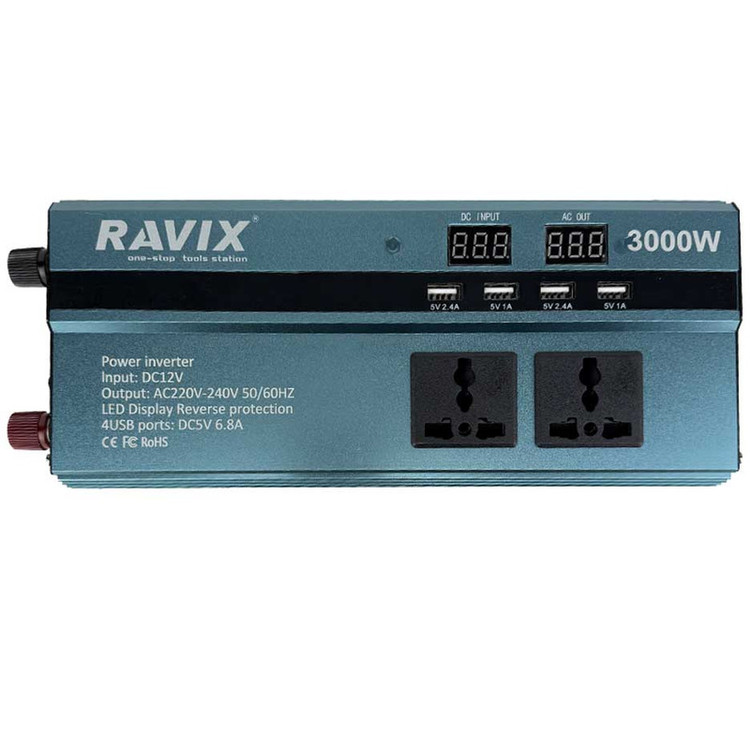 مبدل برق 3000 وات راویکس مدل RX-3000W