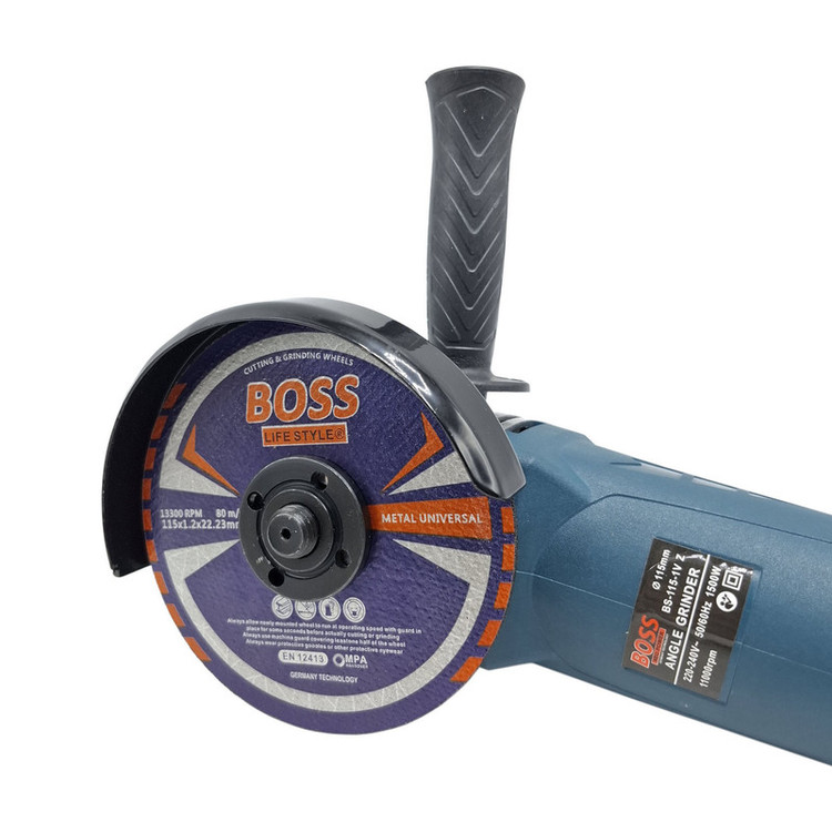 مینی فرز صنعتی دیمر دار 115میلی متری 1500وات باس مدل BS-115-1VZ