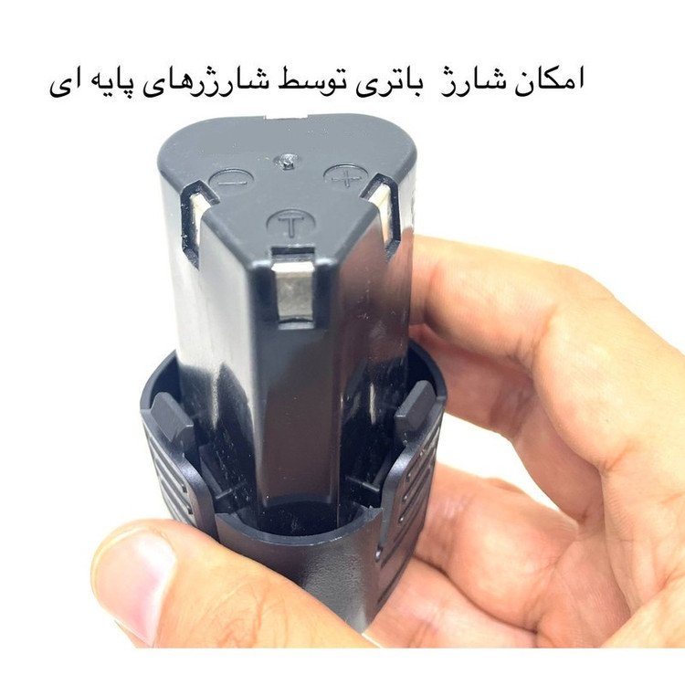 باتری دریل شارژی مکس لیتیوم مدل 18 ولت کد 18VF