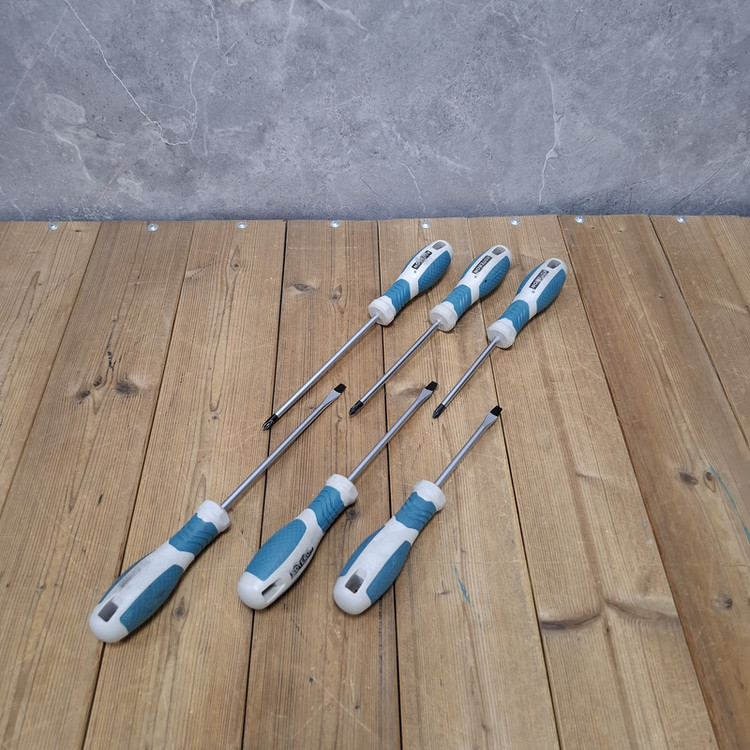 پیچ گوشتی چهارسو و دوسو کوتران مدل 02 مجموعه 6 عددی