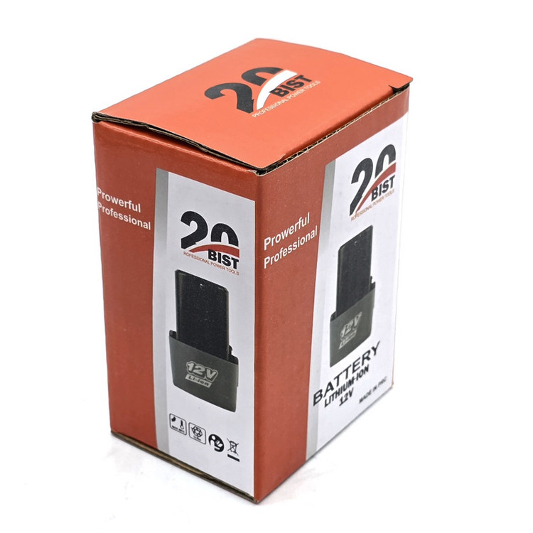 باتری دریل پیچ گوشتی شارژی بیست مدل سه ضلع کد 12V