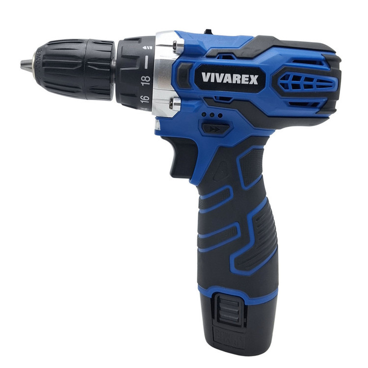 دریل پیچ گوشتی شارژی صنعتی 10 میلی متری 12 ولت ویوارکس مدل VR12V_ 1C کد 01
