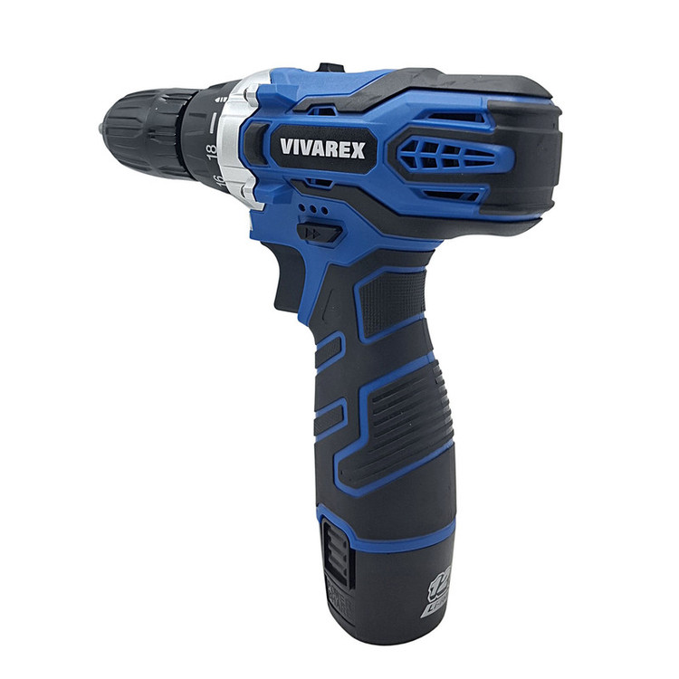 دریل پیچ گوشتی شارژی صنعتی 10 میلی متری 12 ولت ویوارکس مدل VR12V_ 1C کد 01