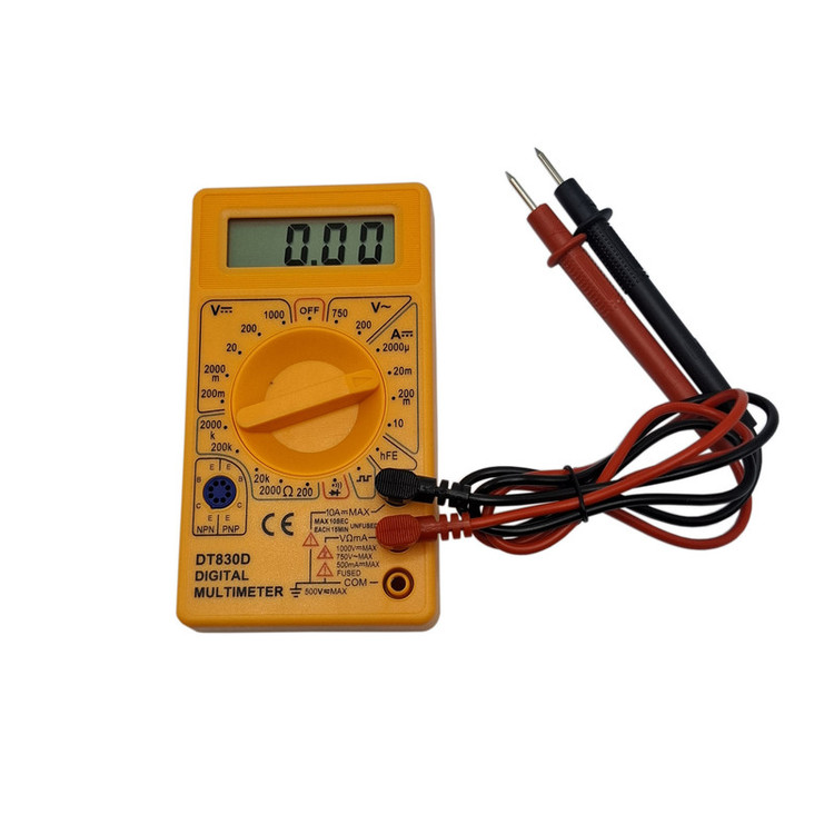 مولتی متر دیجیتال 10 آمپر باس مدل DT830D