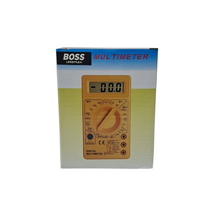 مولتی متر دیجیتال 10 آمپر باس مدل DT830D