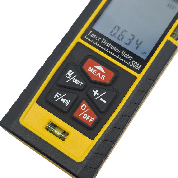 متر لیزری تات صنعت مدل K3 برد 50 متر