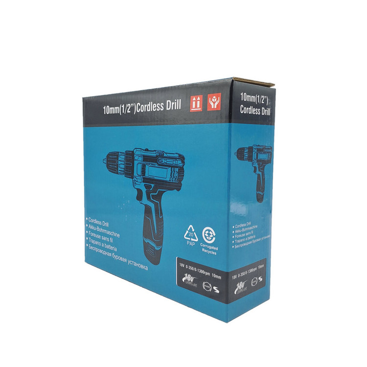 دریل پیچ گوشتی شارژی صنعتی رویال مکس مدل 18V کد01