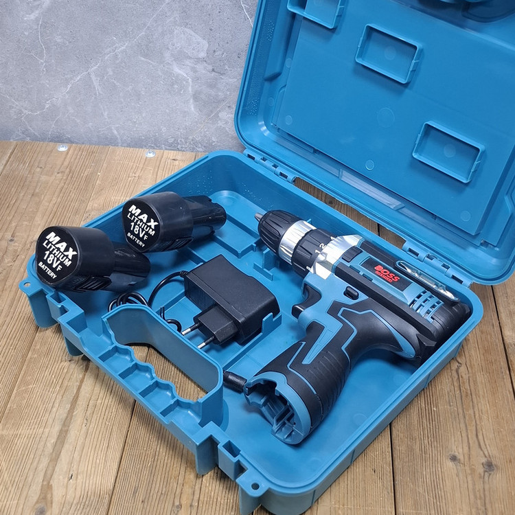 مجموعه 27 عددی دریل پیچ گوشتی شارژی صنعتی 10 میلی متری 18 ولت باس مدل BS123SLS022_6 کد 2