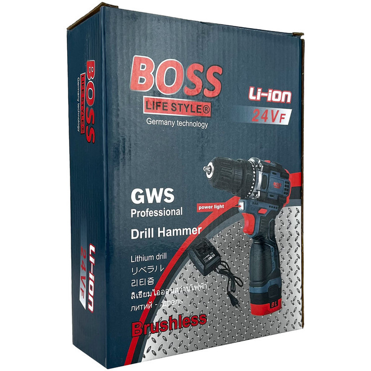 دریل پیچ گوشتی براشلس باس مدل-3033