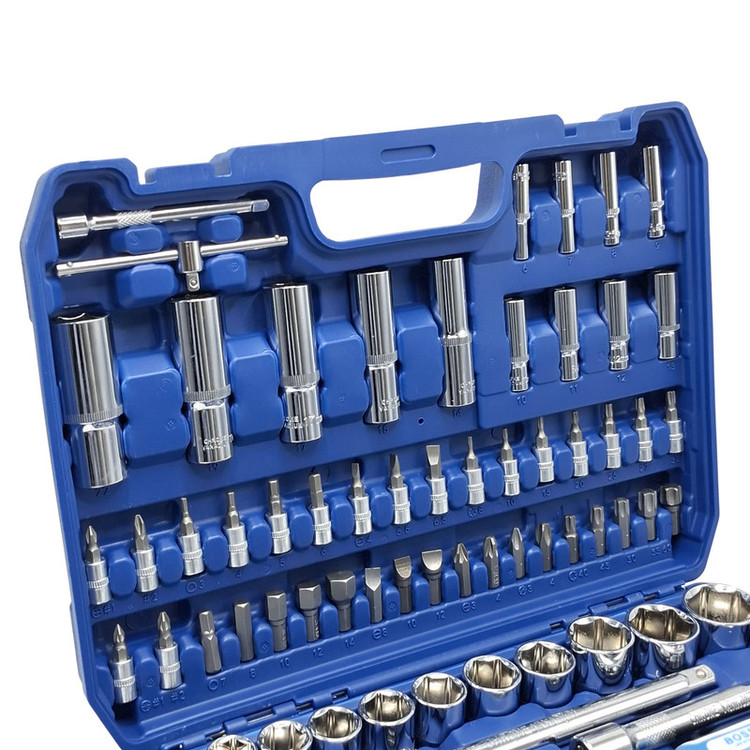 آچار بکس باس مدل BS-108PCS مجموعه 108 عددی