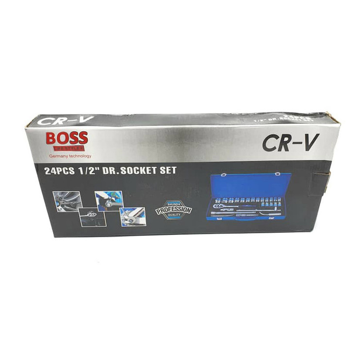 آچار بکس باس مدل BOS24PC مجموعه 24 عددی