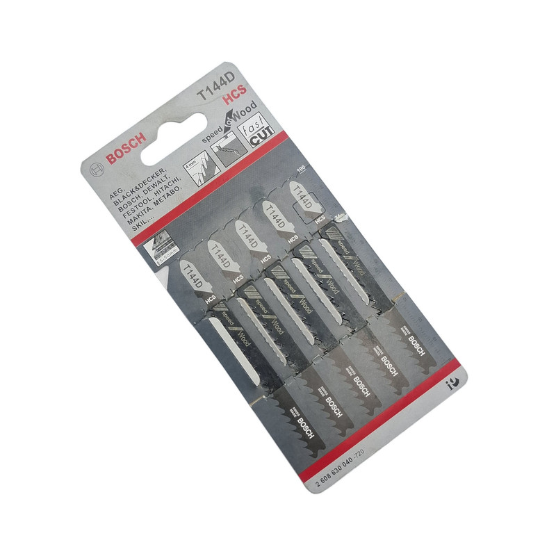 تیغ اره عمودبر چوب بوش مدل T144D مجموعه 5 عددی