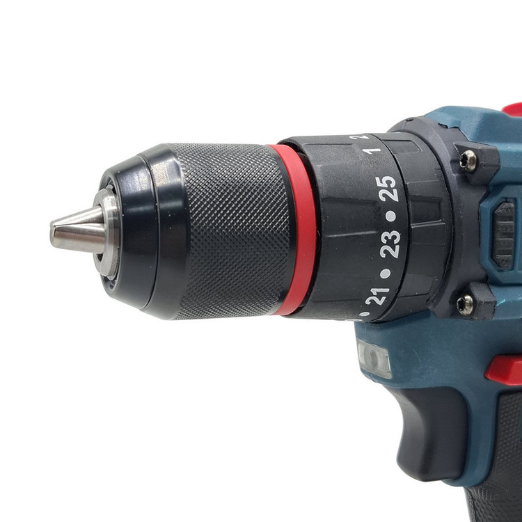 دریل چکشی شارژی صنعتی براشلس 13 میلی متری 36 ولت بوش مدل 36V کد 02