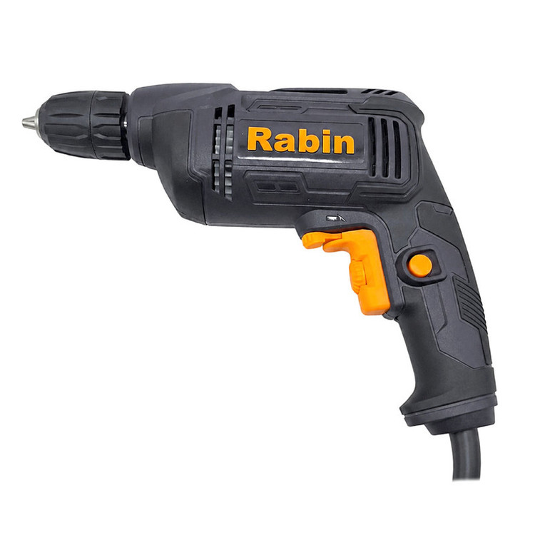 دریل برقی دیمر دار 10 میلی متری 450 وات رابین کد R1011