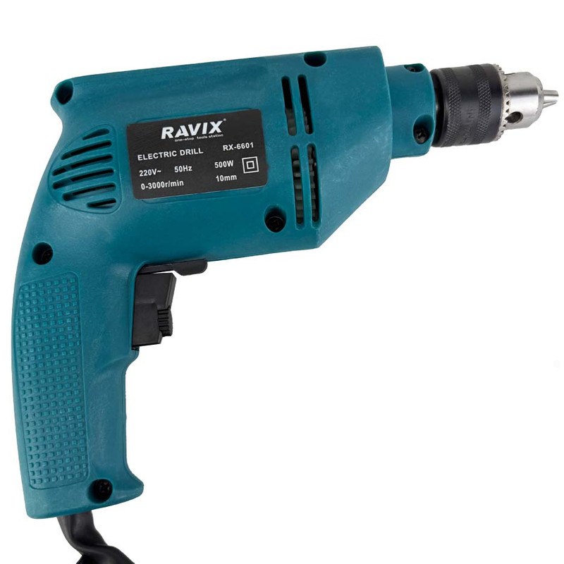 دریل 10 میلیمتری 500 وات راویکس مدل RX-6601