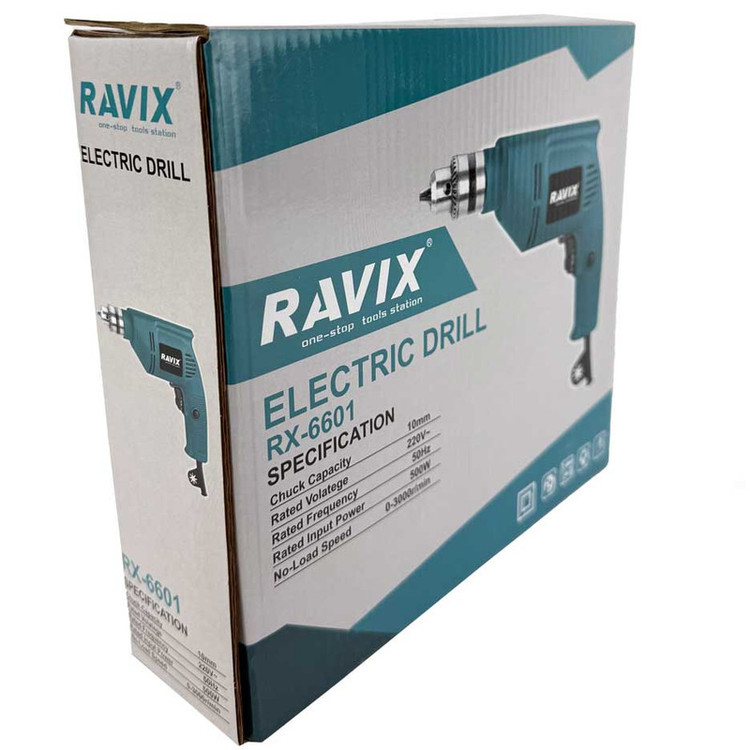 دریل 10 میلیمتری 500 وات راویکس مدل RX-6601