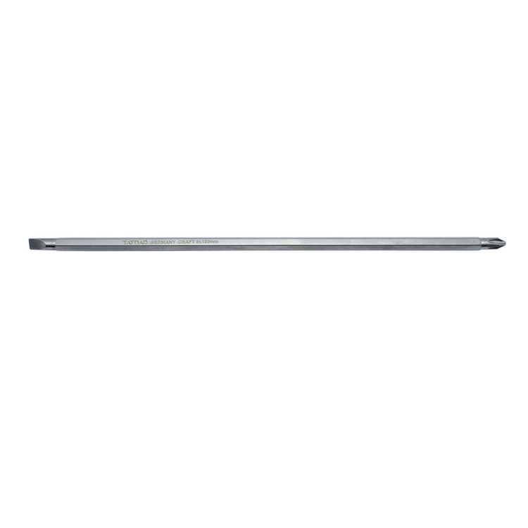 پیچ گوشتی یک سر چهارسو یک سر دو سو تات ناد مدل 6x150mm