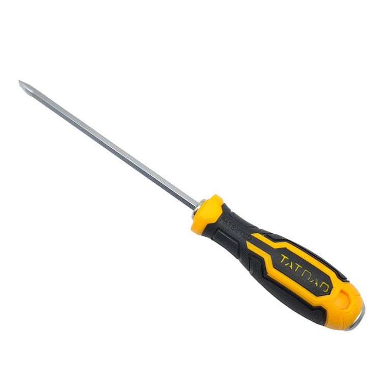 پیچ گوشتی یک سر چهارسو یک سر دو سو تات ناد مدل 6x150mm