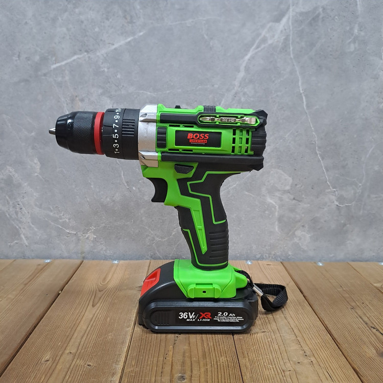 مجموعه 28 عددی دریل چکشی شارژی باس مدل 36VF MAX /LI _ ION کد 1