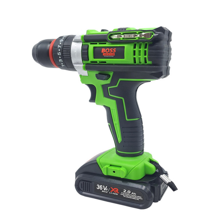 مجموعه 28 عددی دریل چکشی شارژی باس مدل 36VF MAX /LI _ ION کد 1