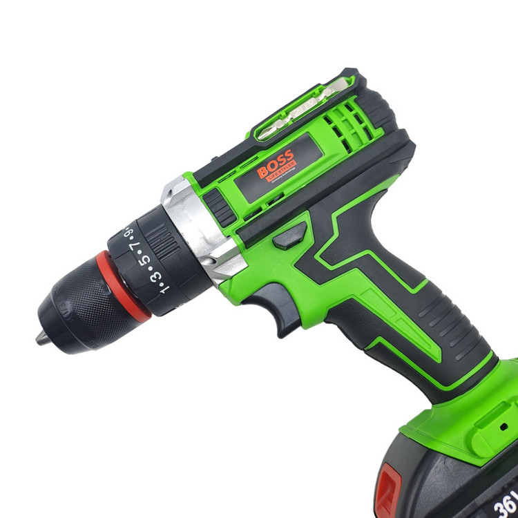 مجموعه 28 عددی دریل چکشی شارژی باس مدل 36VF MAX /LI _ ION کد 1