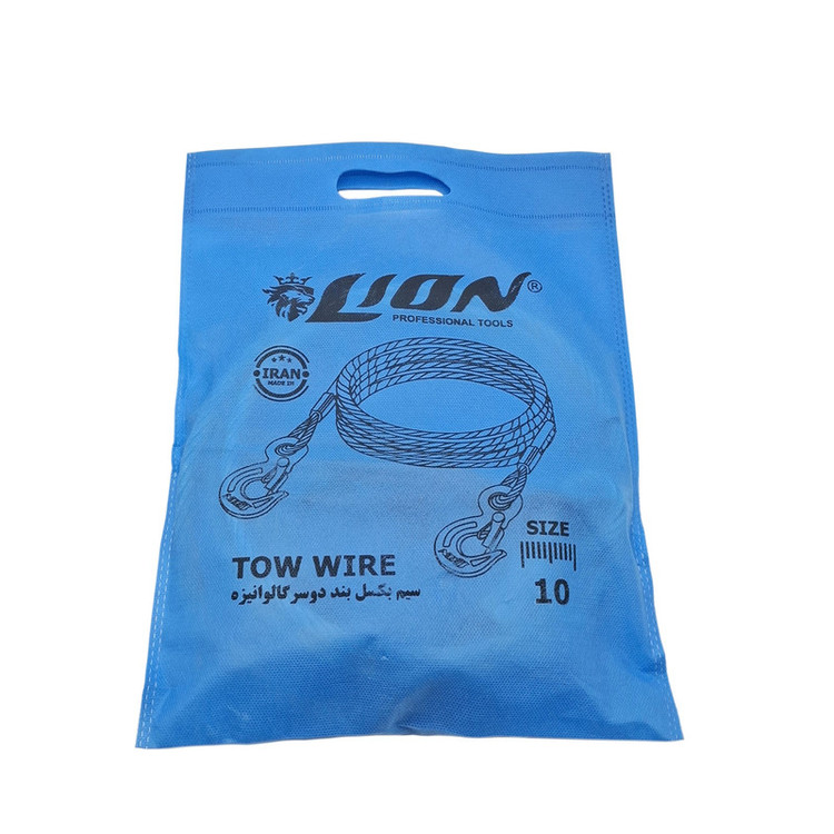 سیم بکسل بند دوسر قلاب لیون مدل TOW _ WIRE کد 10