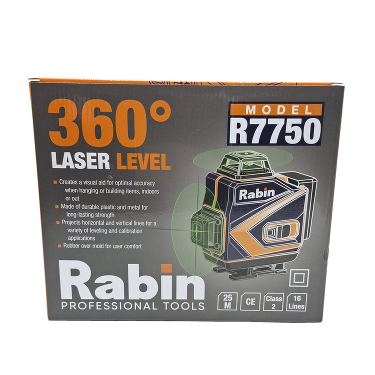 مجموعه 12 عددی تراز لیزری صنعتی رابین مدل R7750