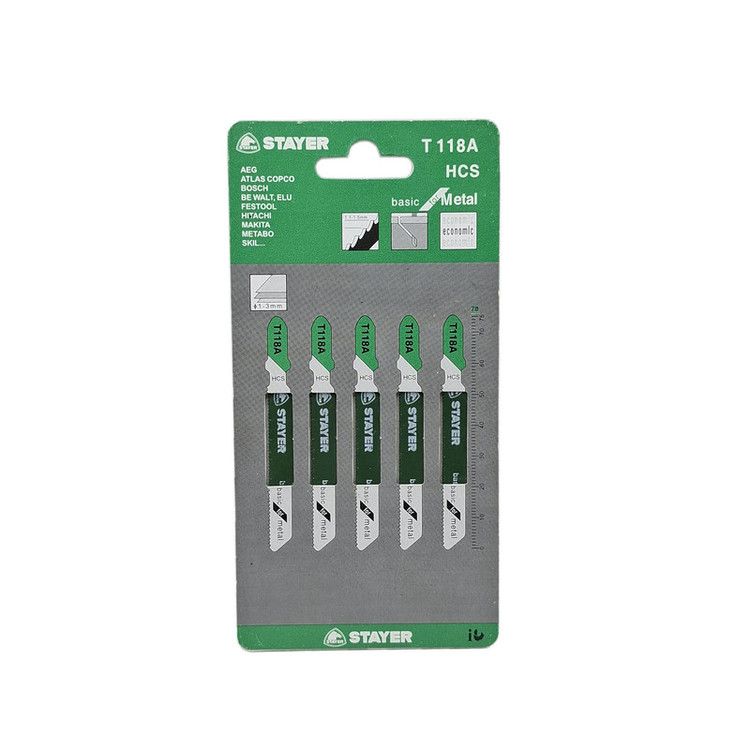 تیغ اره عمودبر آهن استایر مدل T118A مجموعه 5 عددی