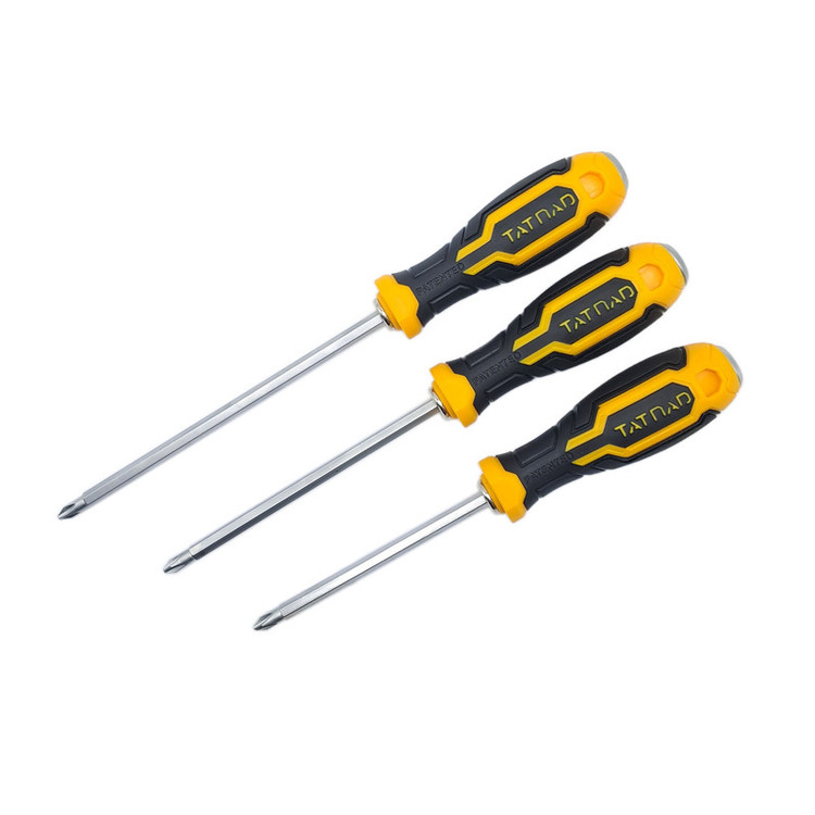 پیچ گوشتی ضربه خور دو طرفه دوسو چهارسو تاتند مدل 6PCS