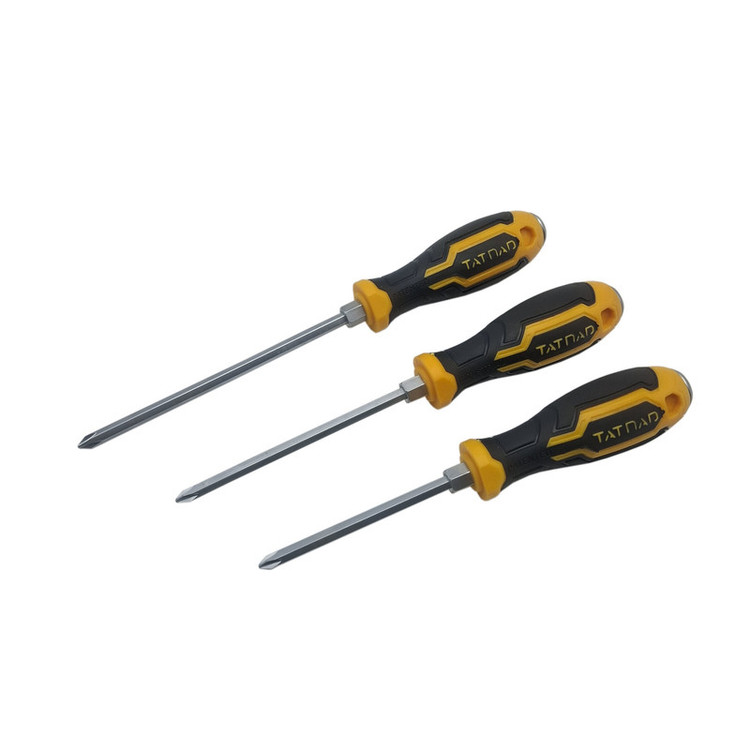 پیچ گوشتی ضربه خور دوسو و چهارسو تات ناد مدل 7PCS بسته 7 عددی