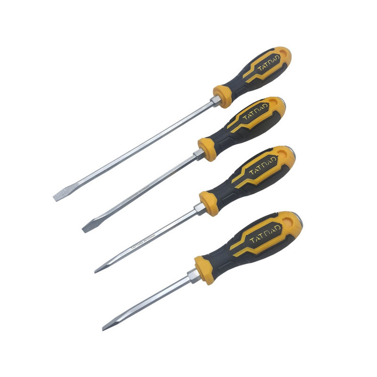 پیچ گوشتی ضربه خور دوسو و چهارسو تات ناد مدل 7PCS بسته 7 عددی