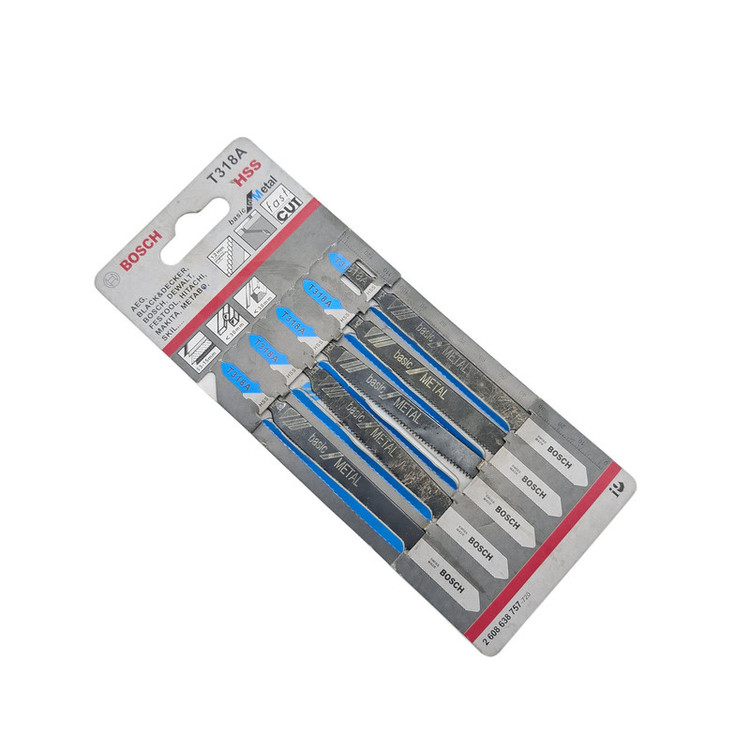 تیغ اره عمودبر آهن بوش مدل T318A مجموعه 5 عددی