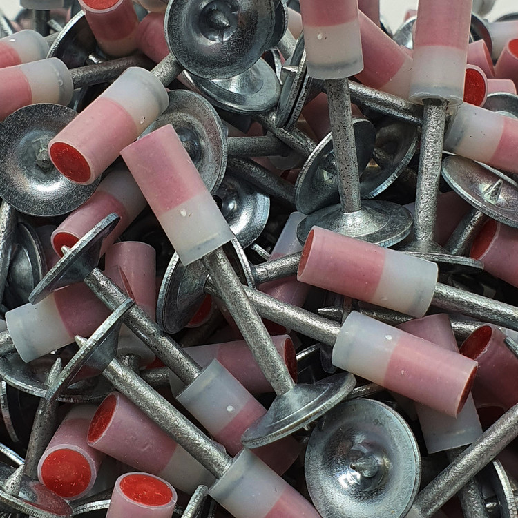 میخ چاشنی دار میخکوب دستی کد p50 مجموعه 50 عددی