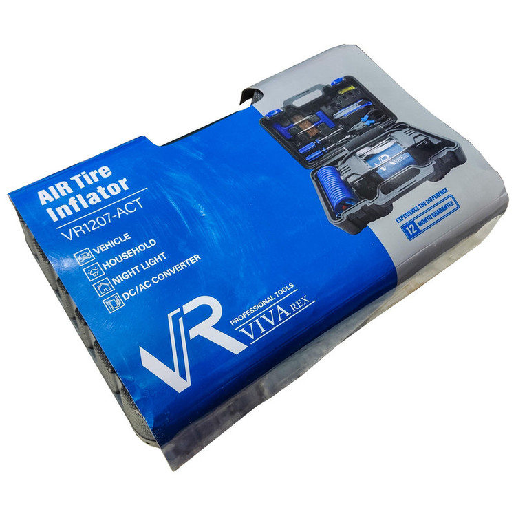 کمپرسور هوا ویوارکس مدل دو سیلندر متصل به برق شهری کد VR 1207 ACT