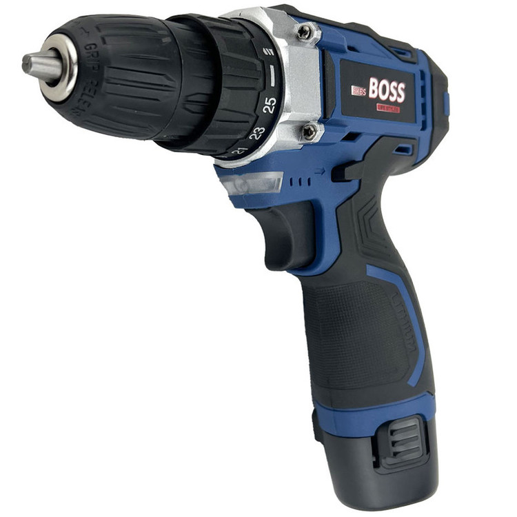 دریل پیچ گوشتی سه نظام 10 میلیمتری 18 ولت باس مدل new Li-ion18v