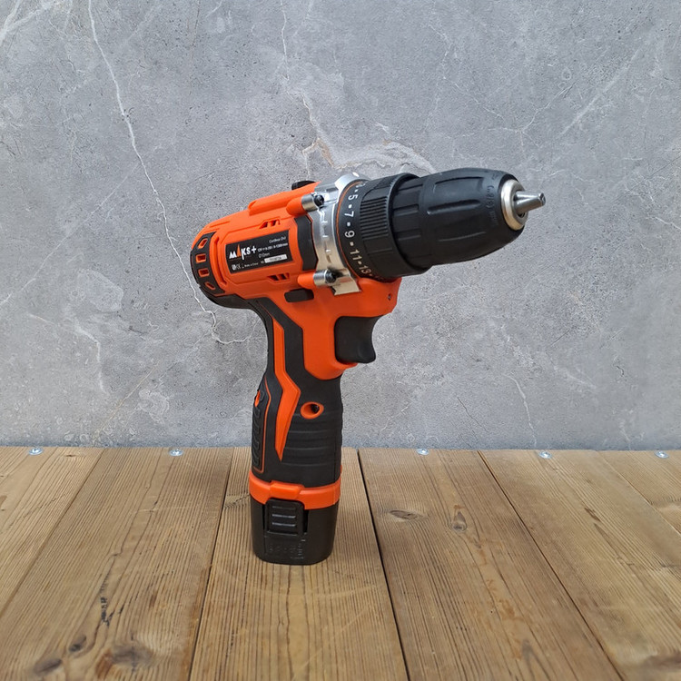 دریل پیچ گوشتی شارژی صنعتی سه نظام 10 میلی متری 12 ولت مکث اچ ام تی مدل 12V /Li_ion کد1 مجموعه 4 عددی