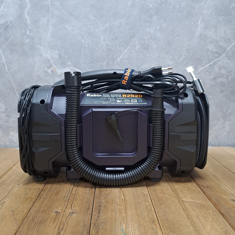 کمپرسور فندکی و برقی رابین مدل 12V سه حالته