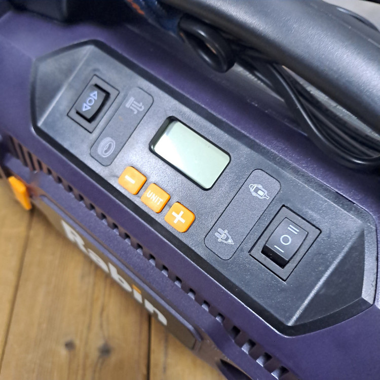 کمپرسور فندکی و برقی رابین مدل 12V سه حالته