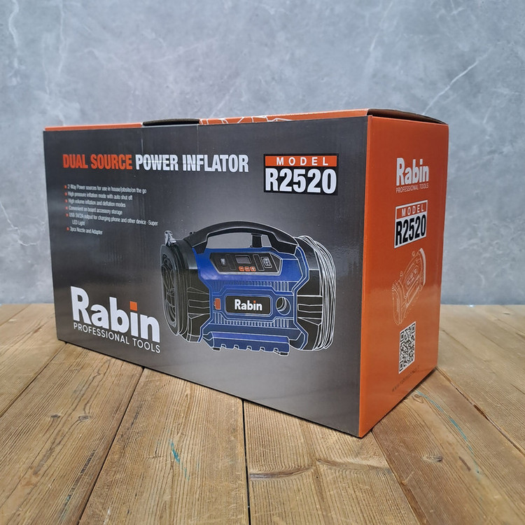 کمپرسور فندکی و برقی رابین مدل 12V سه حالته