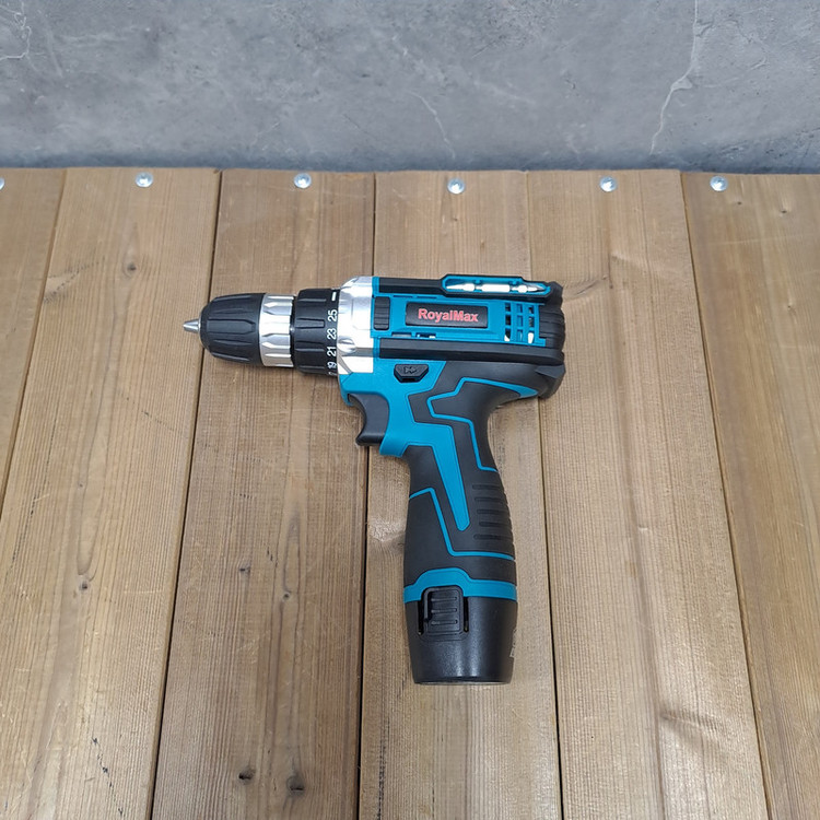 دریل پیچ گوشتی شارژی صنعتی رویال مکس مدل CORDLESS_DRILL