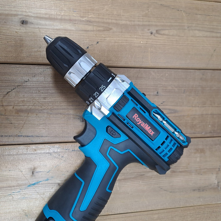 دریل پیچ گوشتی شارژی صنعتی رویال مکس مدل CORDLESS_DRILL
