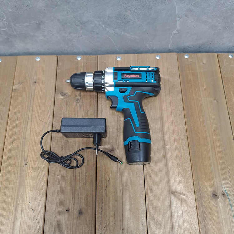 دریل پیچ گوشتی شارژی صنعتی رویال مکس مدل CORDLESS_DRILL