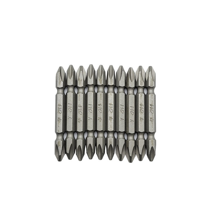 سری پیچ گوشتی دو سر چهارسو باس مدل x10PCS بسته 10 عددی
