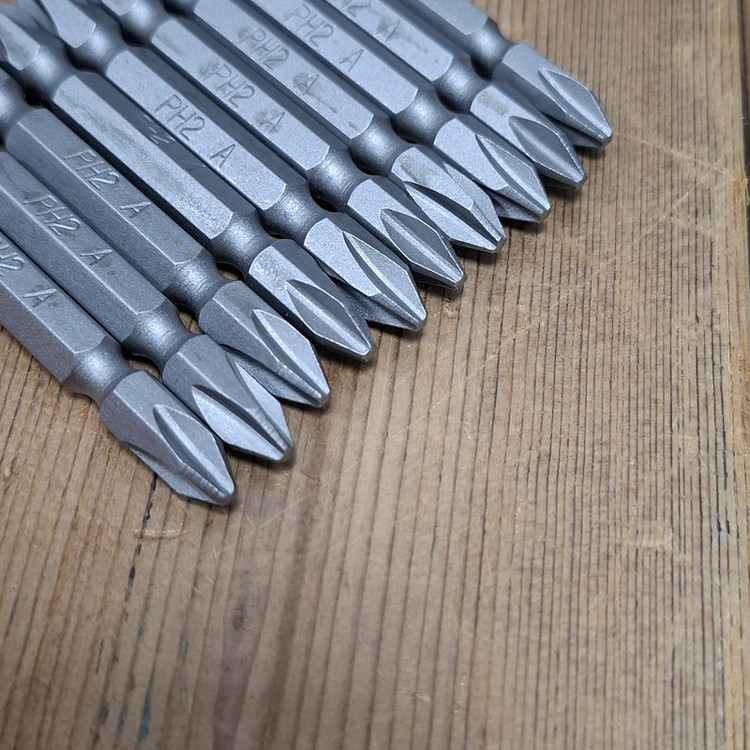 سری پیچ گوشتی دو سر چهارسو باس مدل x10PCS بسته 10 عددی