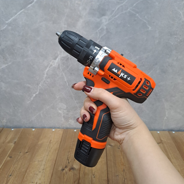 دریل پیچ گوشتی شارژی 12 ولت صنعتی مکث مدل 12V کد 2