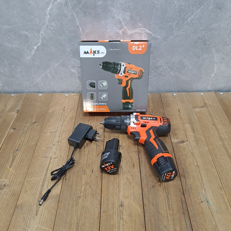 دریل پیچ گوشتی شارژی 12 ولت صنعتی مکث مدل 12V کد 2