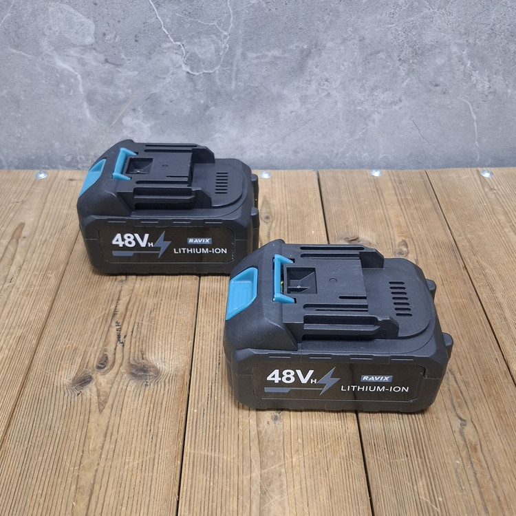 اره زنجیری سرشاخه زن صنعتی راویکس مدل 48LITHIUM_ION مجموعه 8 عددی
